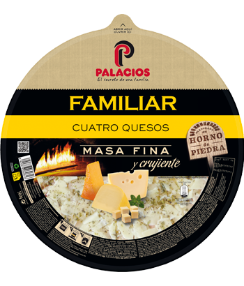 Pizza Familiar quatre fromages