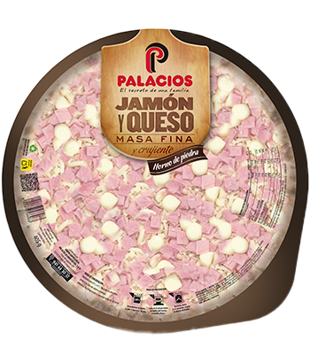 Pizza Pte Fine Jambon et Fromage