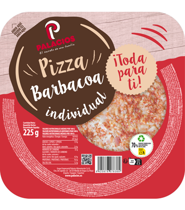 Pizza mini barbecue individuelle