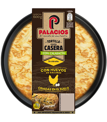 Omelette recette maison Palacios aux courgettes 600 g