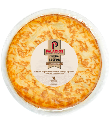 <b>Nouveau :</b> Tortilla recette Maison Palacios  l'oignon 1300 gr