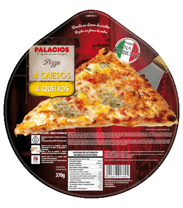 Pizza Originale Quatre fromages 370g