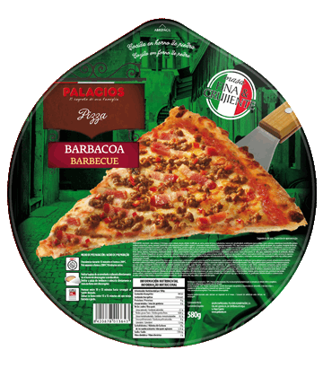 Pizza Familiar barbecue 580g